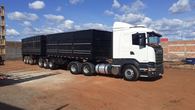 CONJUNTO SCANIA G440 + 9 EIXO 3X3 OMOLOGADO