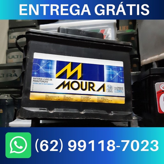 Bateria 60Ah Moura Bateria 60Ah Heliar - Foto 2