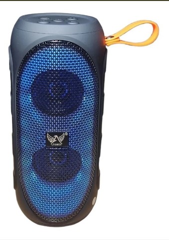 Caixa De Som Com Bluetooth -Rádio Fm  Pen  Drive - Cartão de Memória Al-6097 Rgb Nova - Foto 5