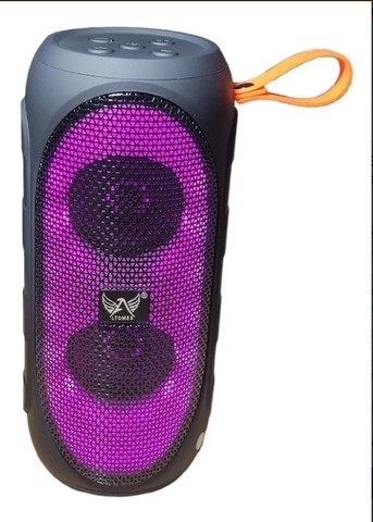 Caixa De Som Com Bluetooth -Rádio Fm  Pen  Drive - Cartão de Memória Al-6097 Rgb Nova - Foto 3