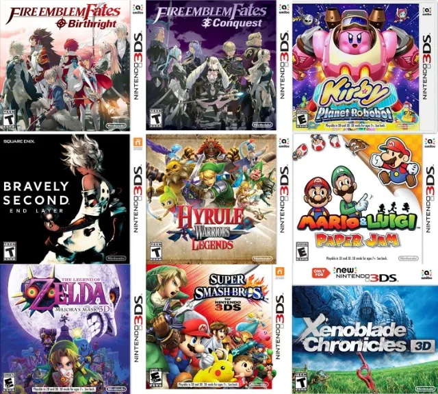 Nitendo 3ds 30 Jogos Frete Grátis 6 Emuladores 100 - Corre Que Ta Baratinho