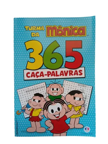 Livro 365 Caça Palavras Jogo Educativo Nível Fácil Difícil