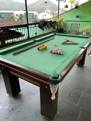 Mesa de sinuca Esportivo Exterior Snooker Formica Green Billiards - China  Barato e fino e clássico preço