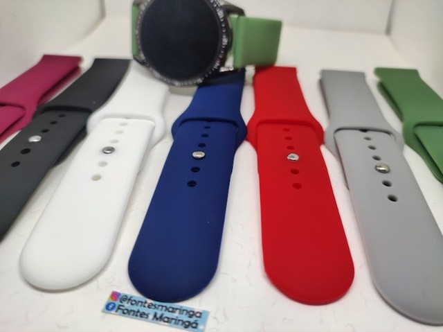 Pulseira Amazfit Pace 22mm Silicone - Foto 3