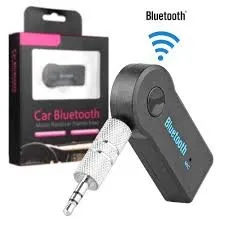 Adaptador Bluetooth P2 (caixa preto e rosa)