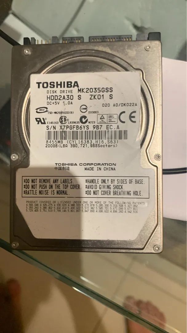 Hd Interno Sata 200GB - Foto 2