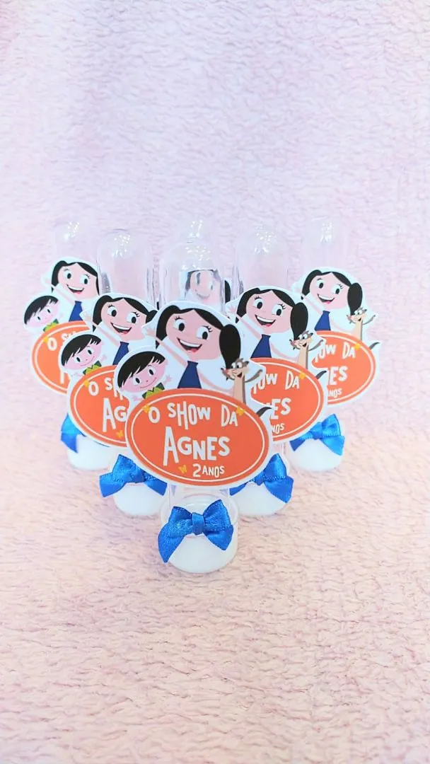 O show da Luna Caixinhas personalizadas pra festa de aniversário