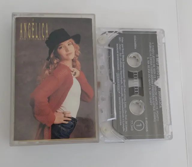 Fita K7 Cassete Angélica Meu Jeito De Ser