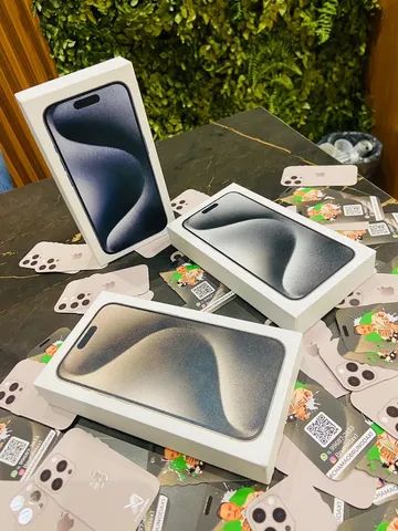 IPHONE 15 PRO NOVO A PRONTA ENTREGA - PARCELO 