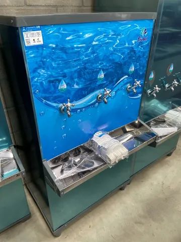 BEBEDOURO RESFRIADOR DE ÁGUA INDUSTRIAL 25 LITROS DE COLUNA - FRISBEL - Foto 3