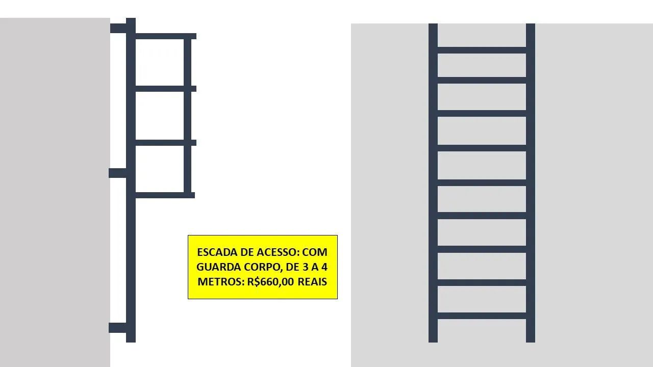 Escada de acesso  - Foto 3