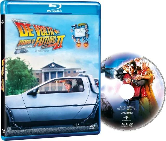 De Volta Para O Futuro Trilogia - Blu-ray (Lacrado) - Foto 2