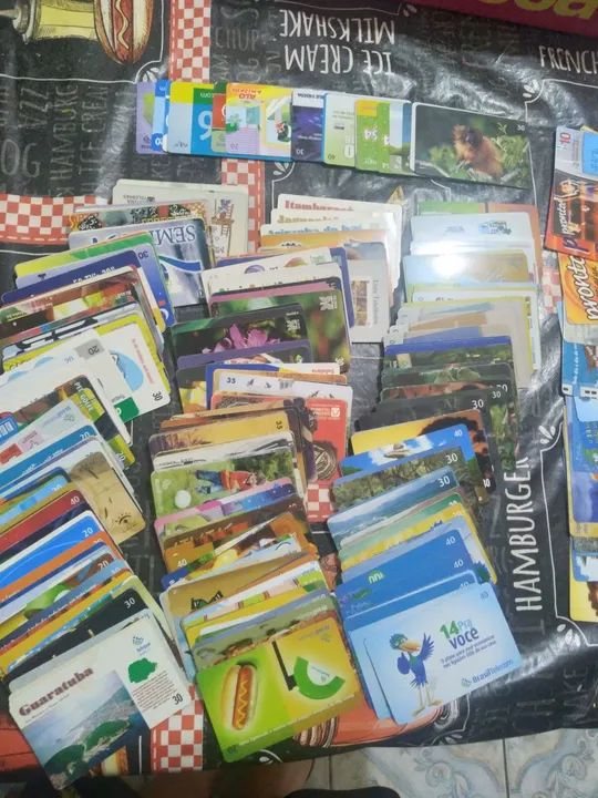 Vendo coleção de cartões 