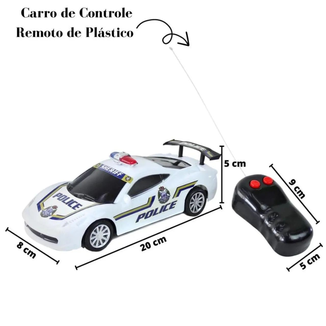 Carro de Policia de Brinquedo Controle Remoto Brinquedos e Jogos Centro Sao Paulo 1343568563 OLX