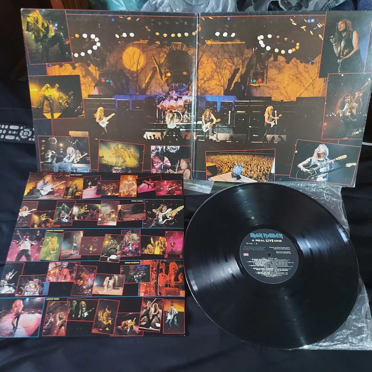 Lp Iron Maiden A Real Live One, Heavy Metal 80 - Foto 3