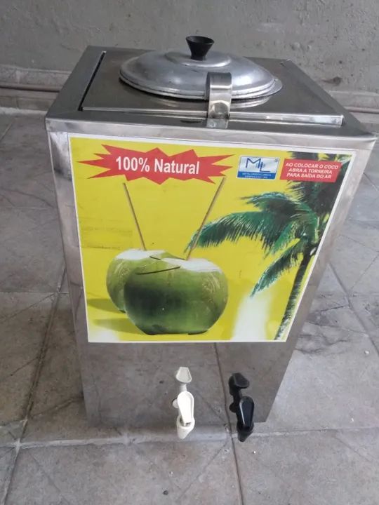 kit gela coco 850ml e assessórios