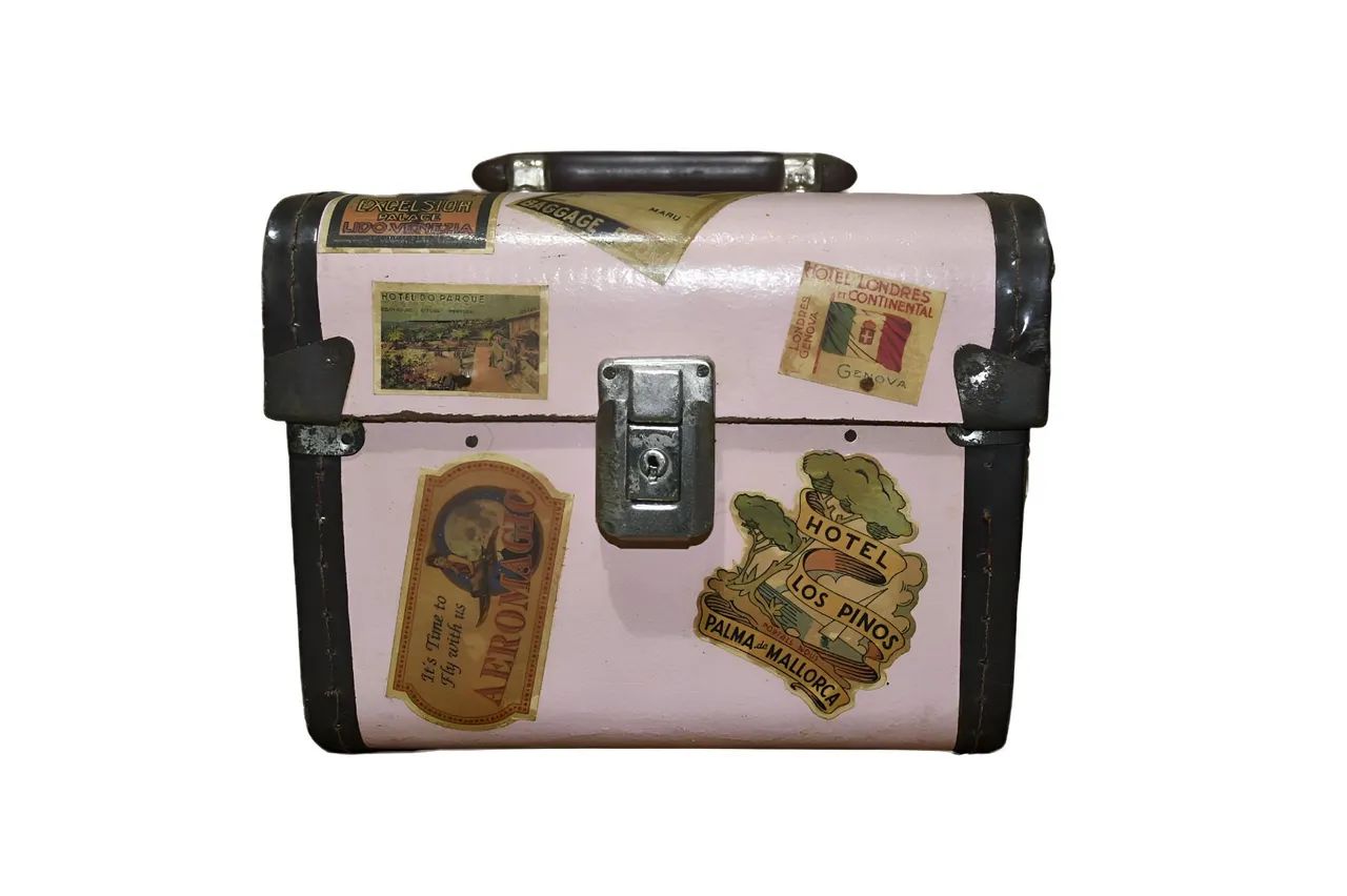 Maleta de Viagem Vintage - Foto 2