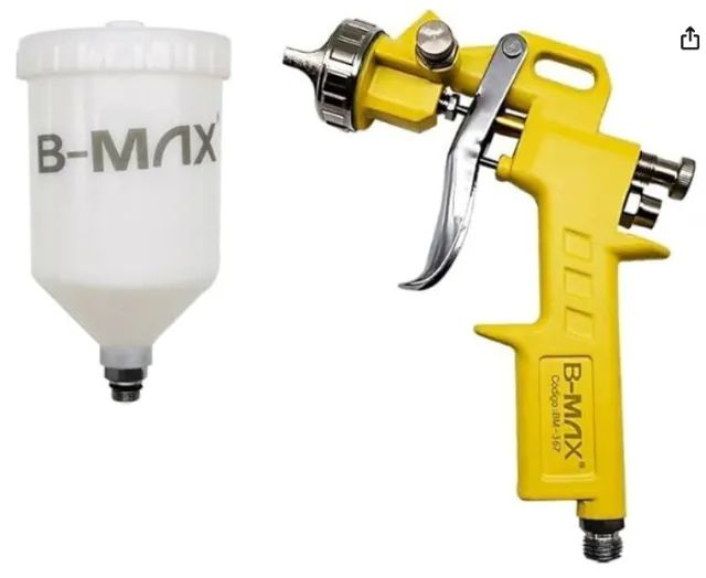 Pistola De Pintura Profissional 600ml BT-367 com 4 Bicos 1.2mm/1.4mm/1.5mm/1.8mm  - Foto 2
