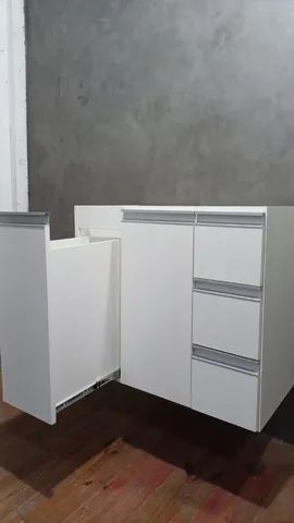 Vendo Armario de Banheiro NOVO em MDF  - Foto 4