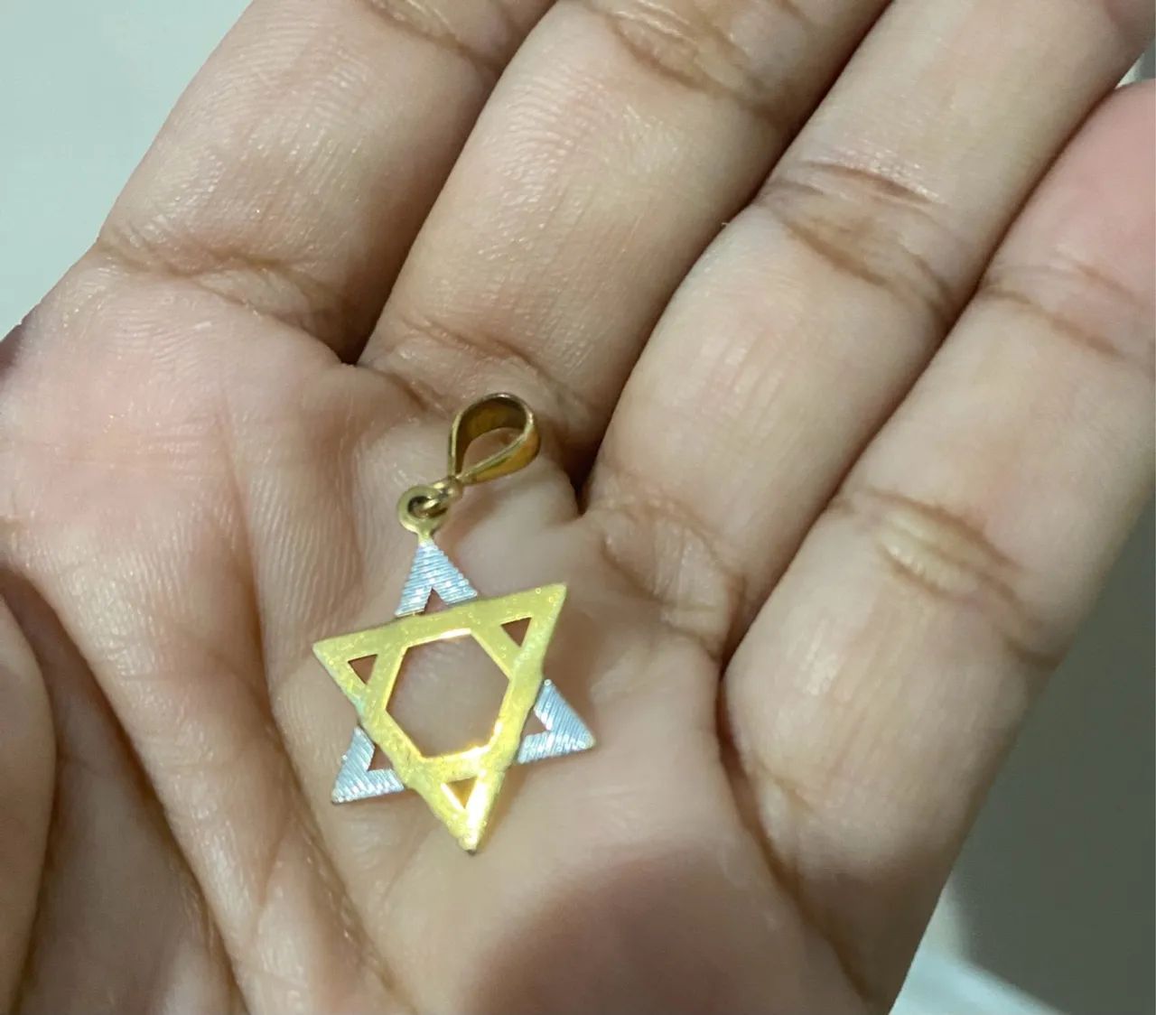 Pingente Estrela de Davi Rommanel 