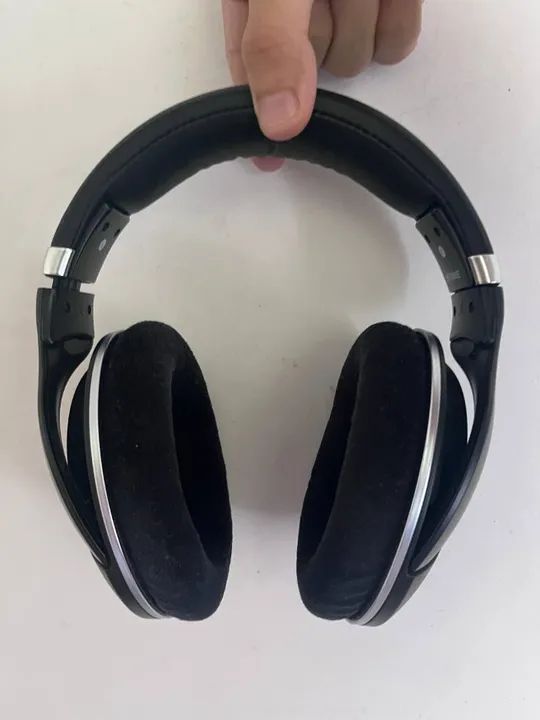 Headphone Sennheiser HD599 Preto - Foto 6