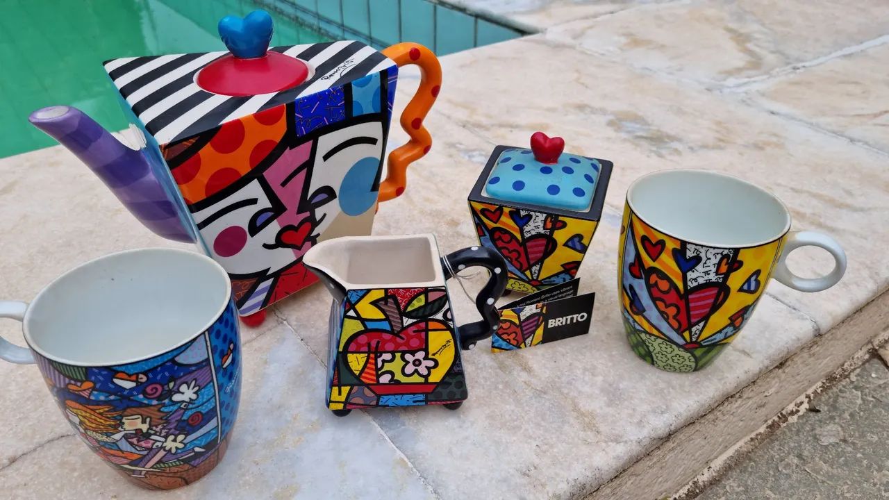 Conjunto de Café do Britto, UNICAS PEÇAS EM TODO BRASIL!! - Foto 3