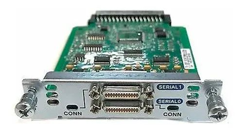 Placa de Interface Cisco HWIC-2T - 2 Portas Serial para Roteadores
