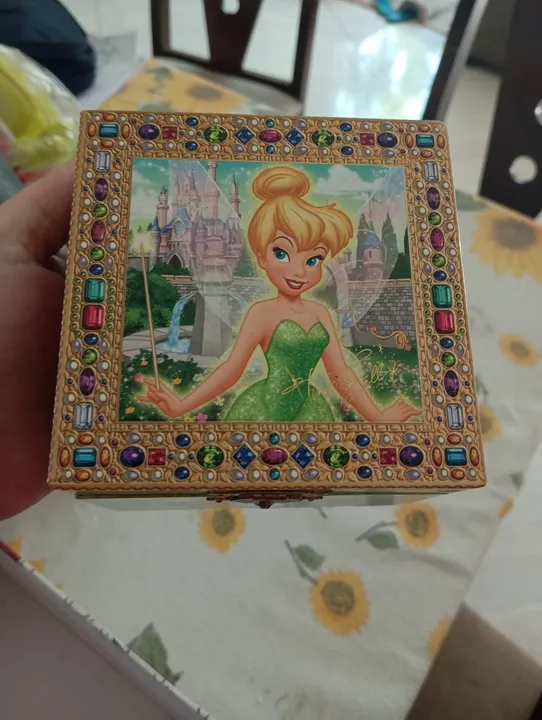 Caixinha de música Disney tinkerbell