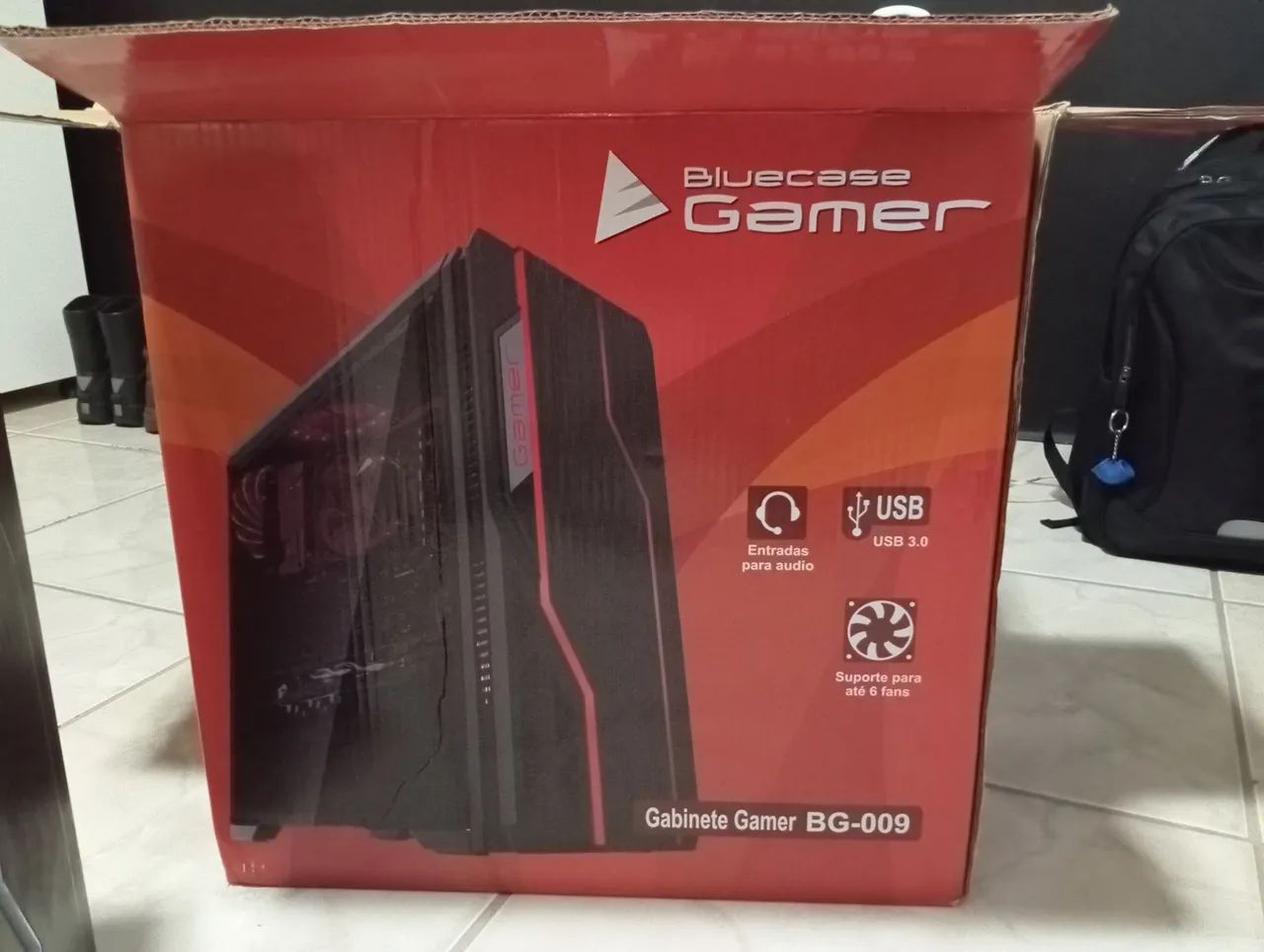 Gabinete gamer bluecase - Foto 2