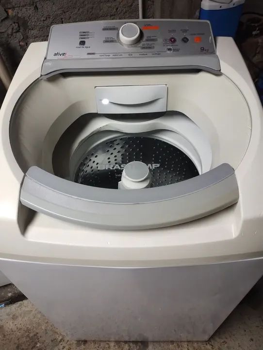 Lava Roupas Brastemp 9kg - Semi Nova 110 - Foto 3