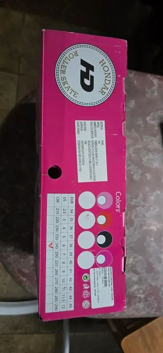 Patins de 4 rodas HD Hondar - tam 38 - Foto 3