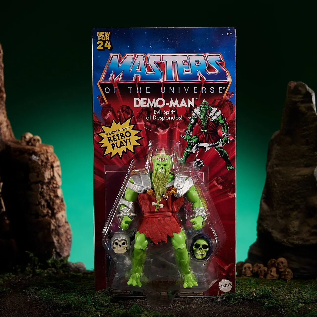 Masters Of The Universe: Origins Demo-Man Exclusivo