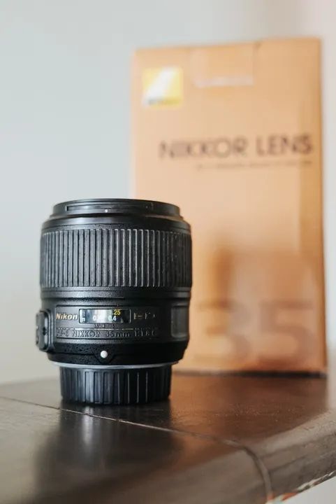 Lente Nikon - 35mm f/1.8 G - Full Frame - Foto 2