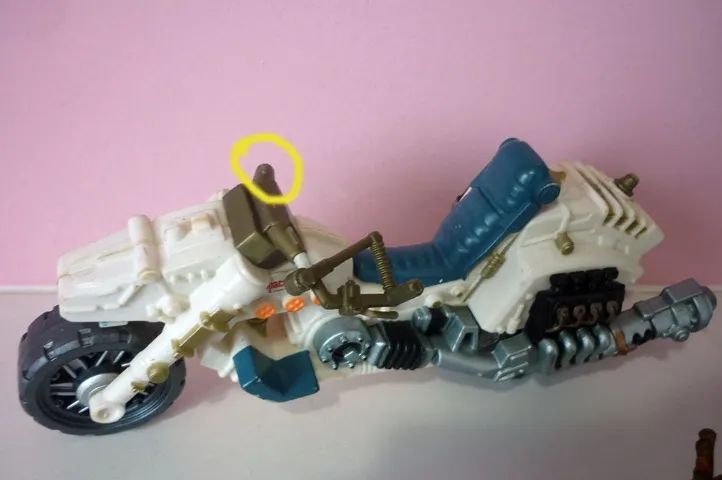 space quest motocicleta brinquedo anos 80 - chap MEI