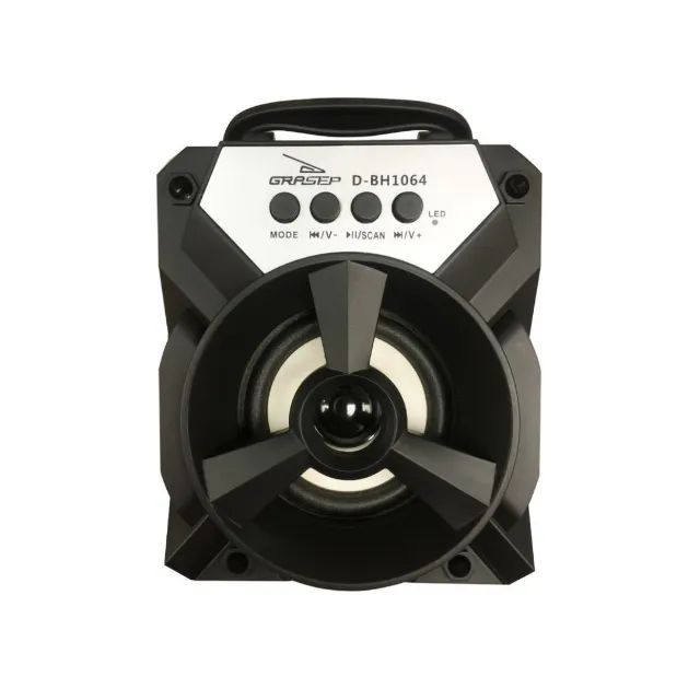 Caixa de Som Bluetooth 10W Com LED Grasep BT