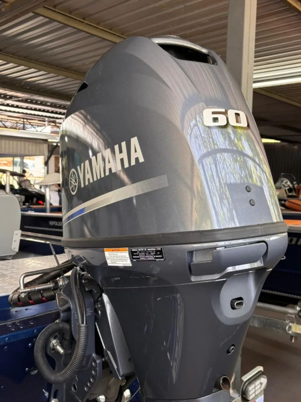 Motor 60hp Yamaha - FINANCIAMOS EM ATÉ 48X - Foto 3