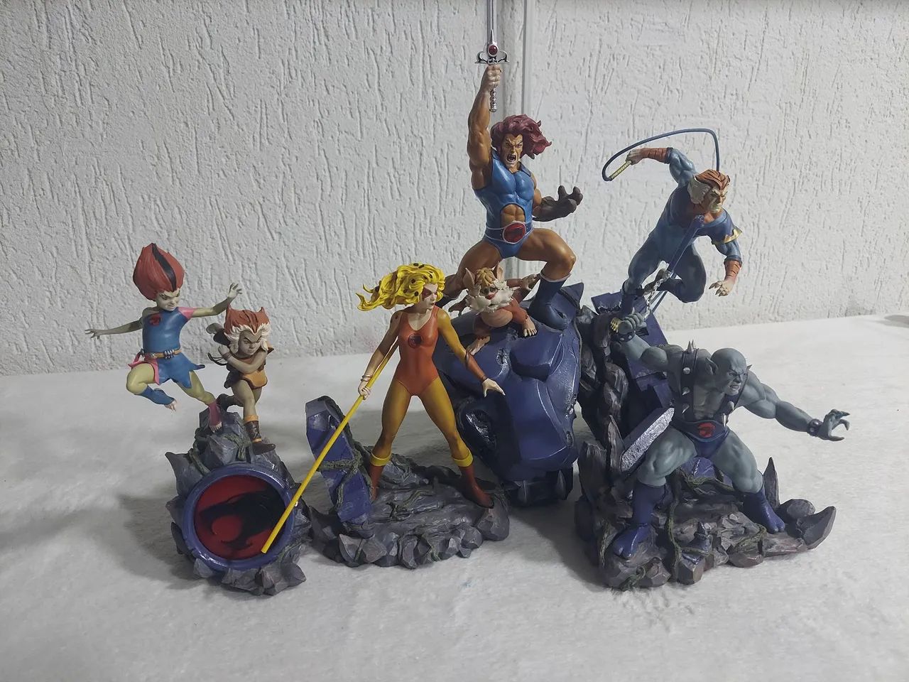 Set ThunderCats Iron Studios 1/10 com 5 peças  - Foto 4