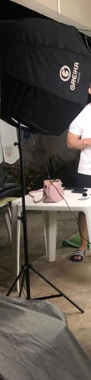 Conjunto Soft Octagonal 80cm com tripé - Foto 3