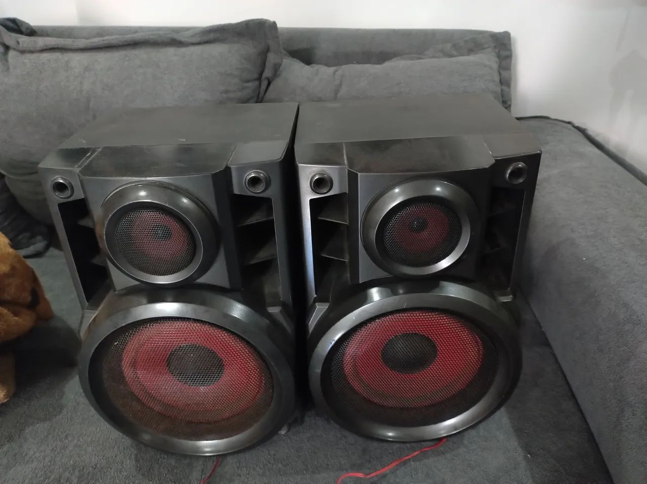 Par de caixa de som