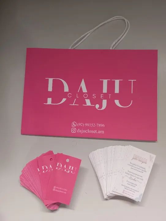 Sacolas de papel personalizada - Foto 4