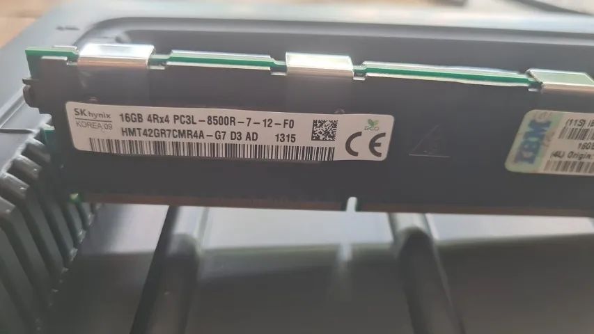  memoria para servidor xeon x79 hynix 16gb 4rx4 pc3l 8500r
