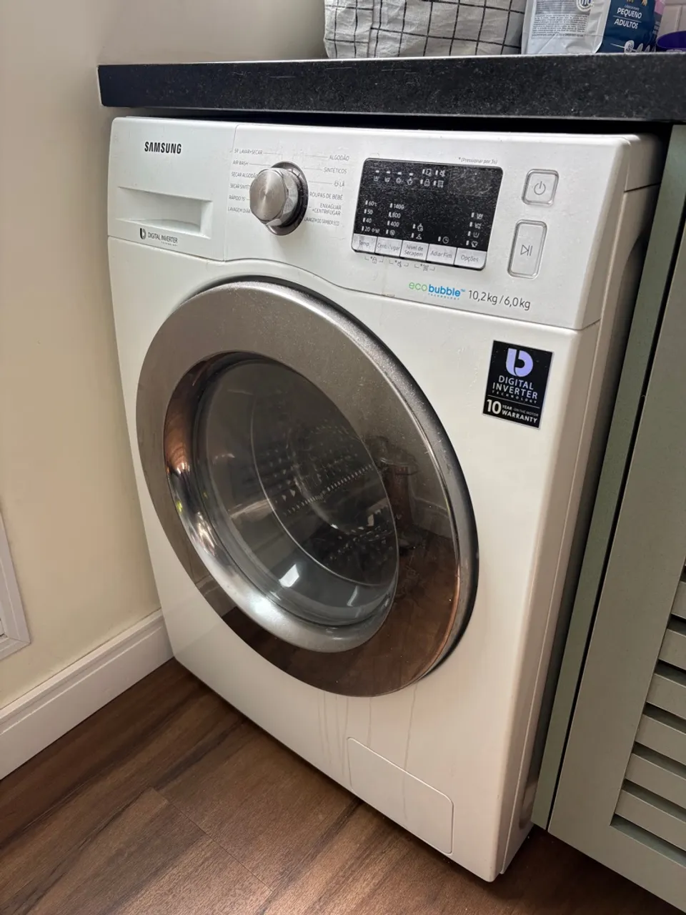 Máquina de Lavar Samsung Eco Bubble 10,2kg