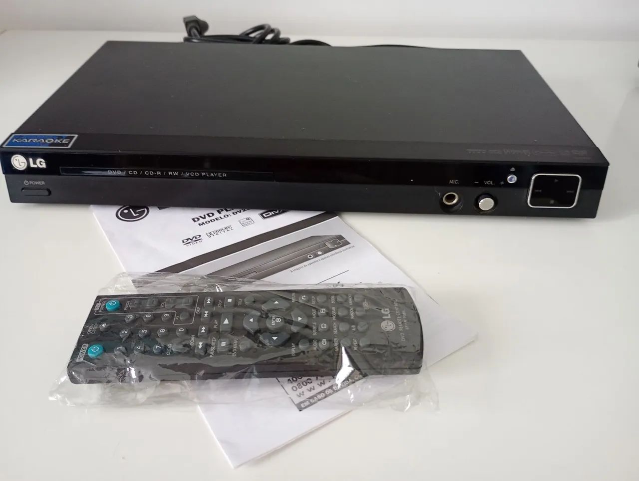 DVD player LG modelo DV256K