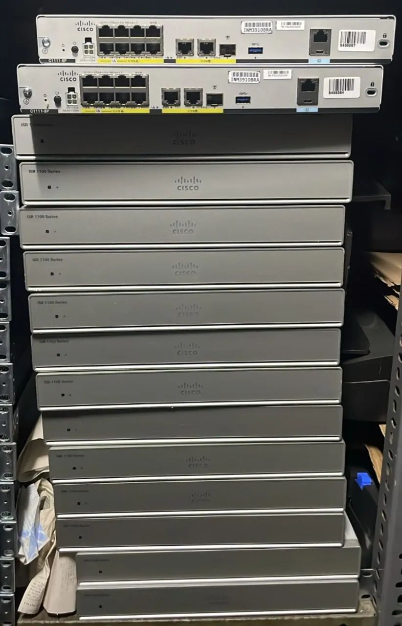 Roteador Cisco Isr 1100 8 Portas C1111-8p