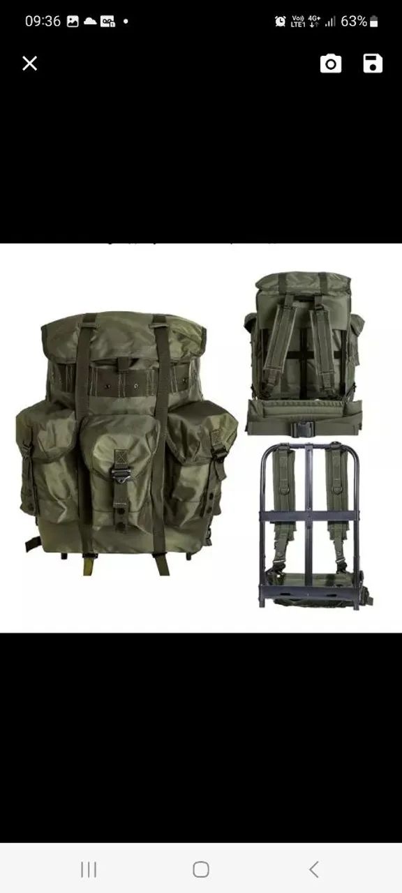 Mochila Tática Militar 