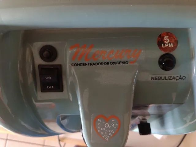 Aparelho Concentrador Mercury 5lpm 220v - Lumiar Saúde - Foto 3