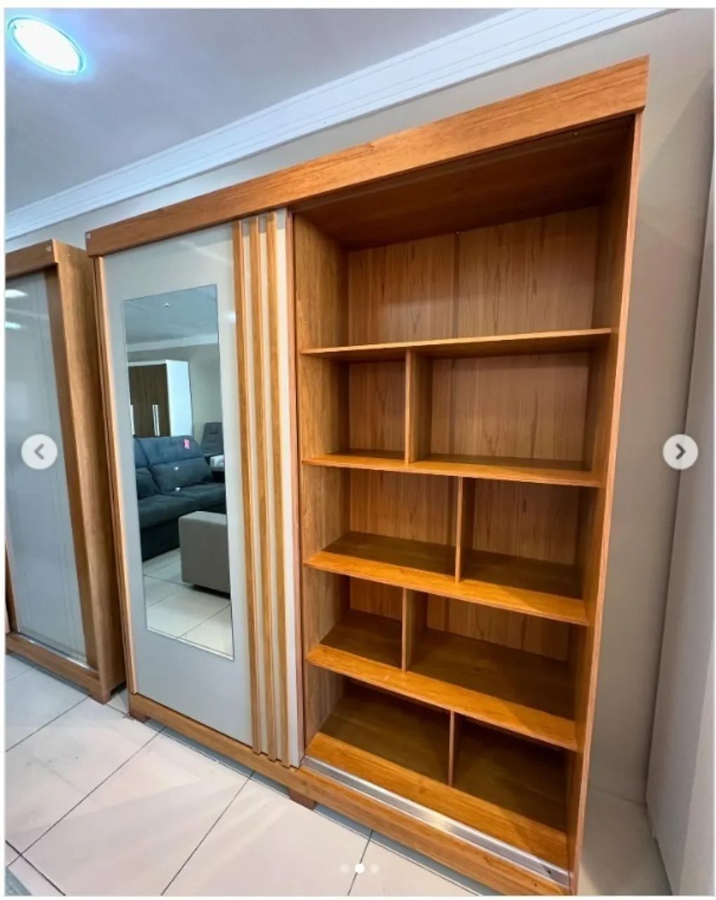 Guarda Roupa Athena - 100% MDF - Foto 3