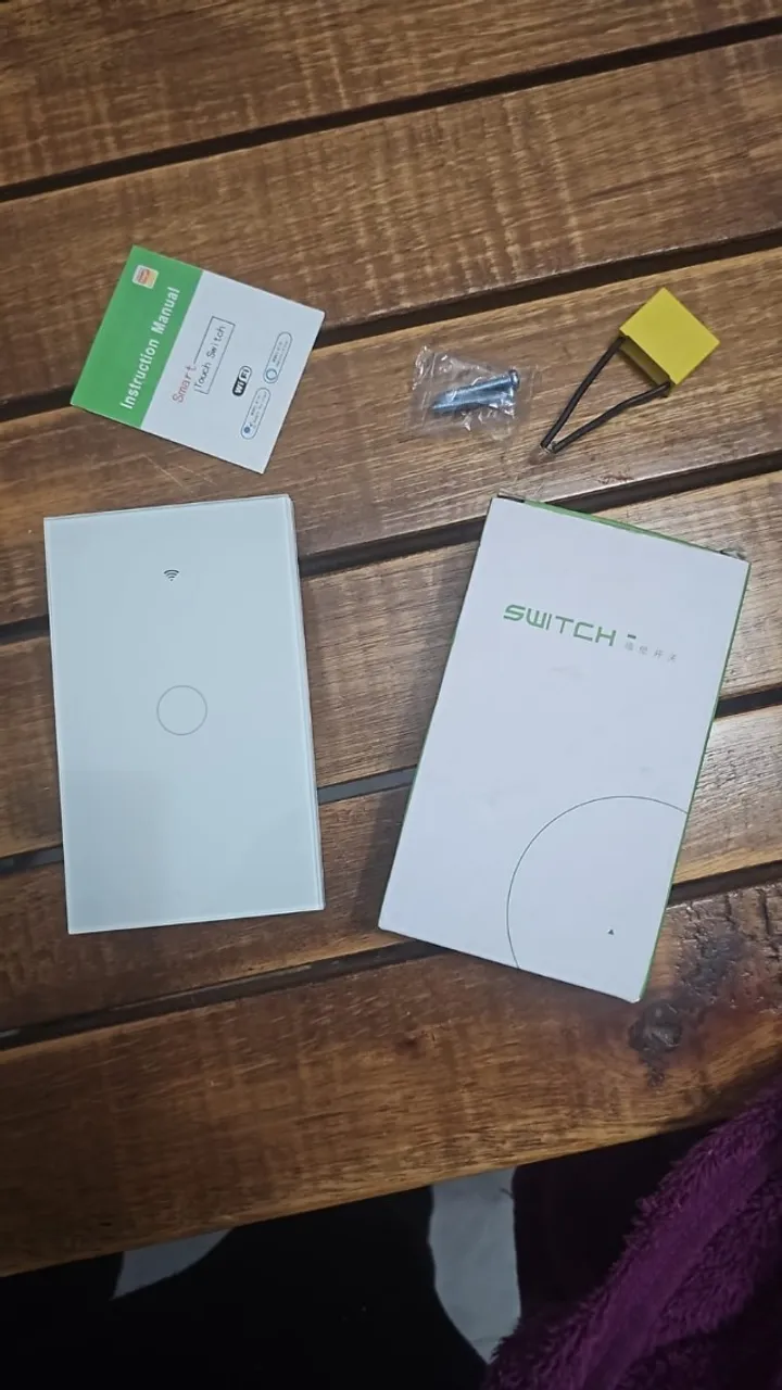 Interruptor Wifi Branco 1 Apagador Casa Inteligente