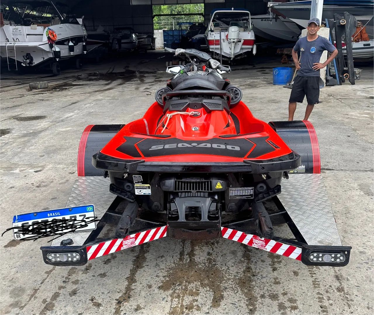 *Jet Ski 300 2017 com Carretinha Aceito Carro* - Foto 7