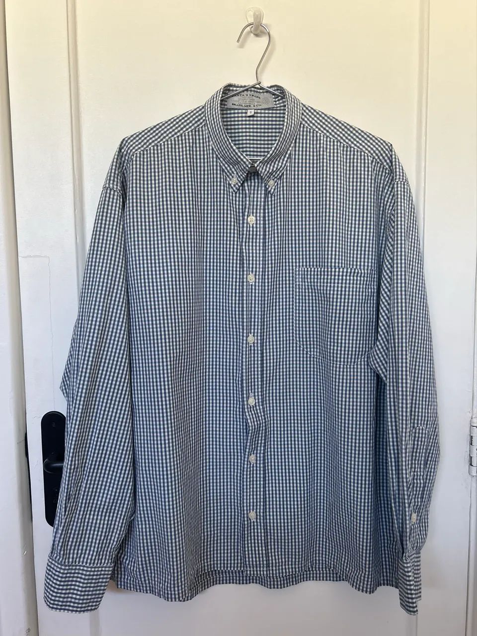 Camisa xadrez azul  - Foto 3